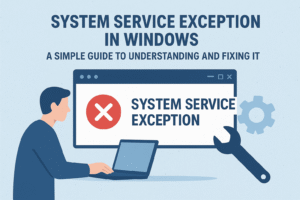System Service Exception in Windows