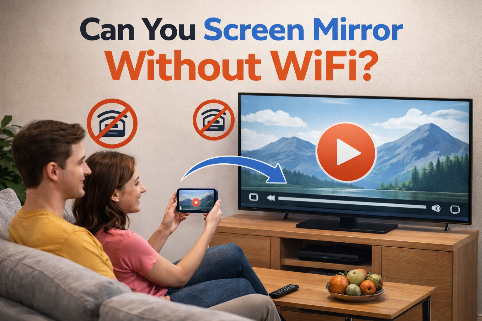 Can You Screen Mirror Without WiFi A Simple and Complete Guide