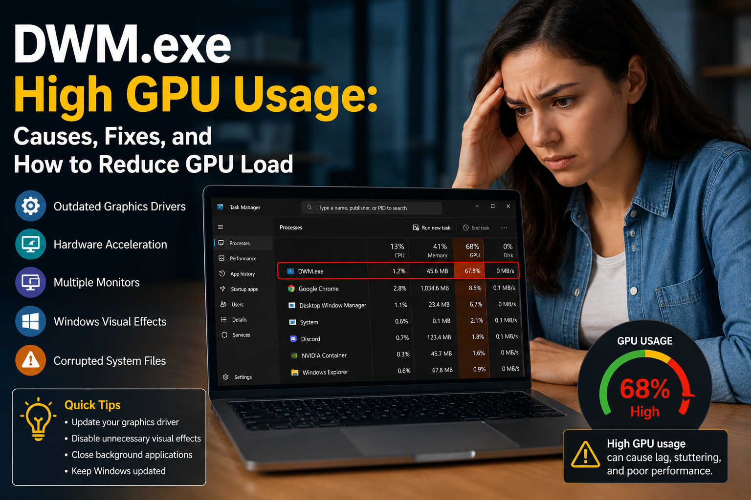 DWM.exe High GPU Usage
